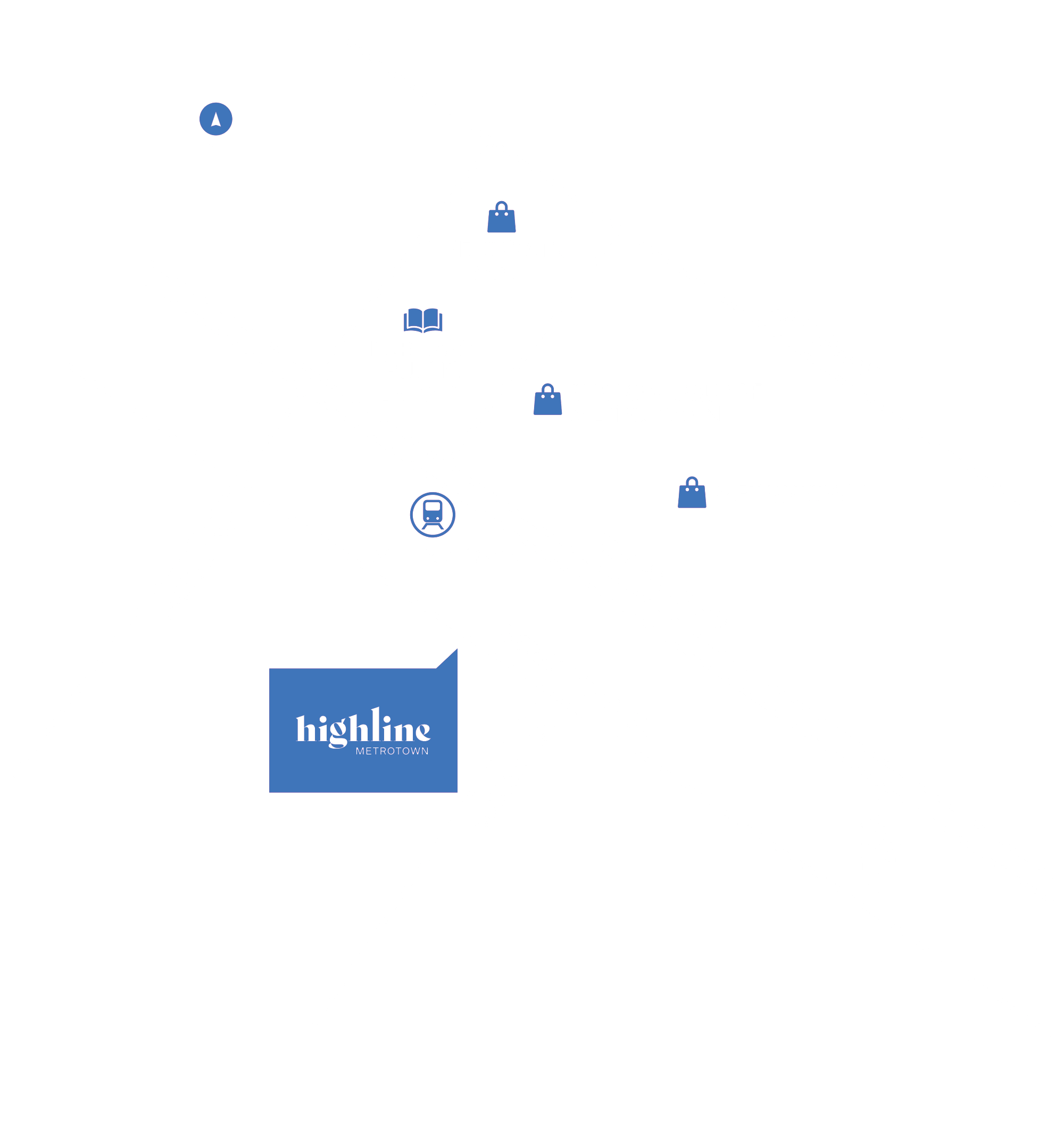 Map showing Highline near Metrotown, Burnaby